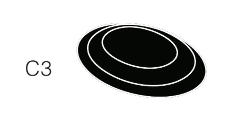 Contour mound C3.